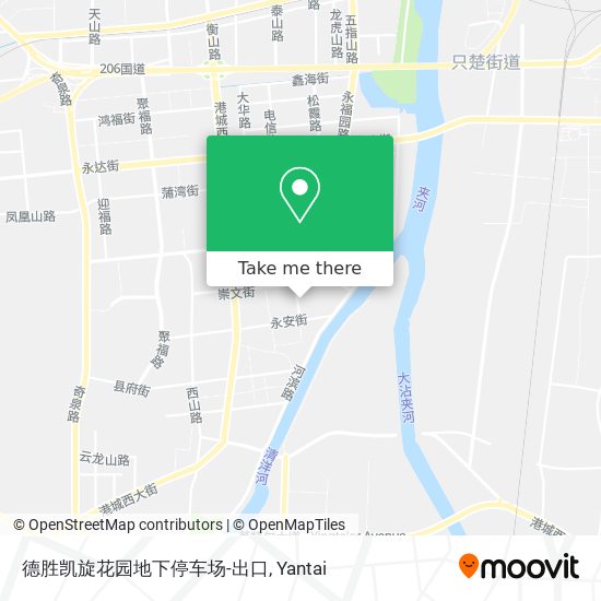 德胜凯旋花园地下停车场-出口 map