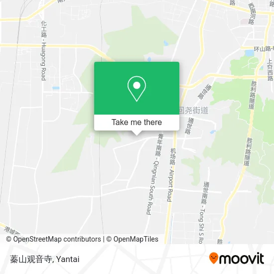 蓁山观音寺 map
