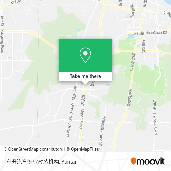 东升汽车专业改装机构 map