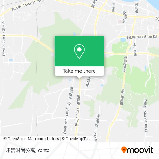 乐活时尚公寓 map