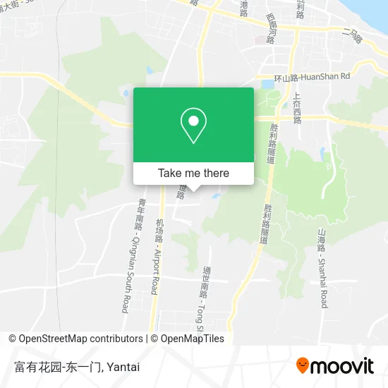 富有花园-东一门 map