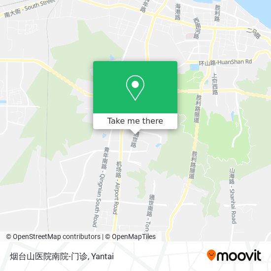 烟台山医院南院-门诊 map