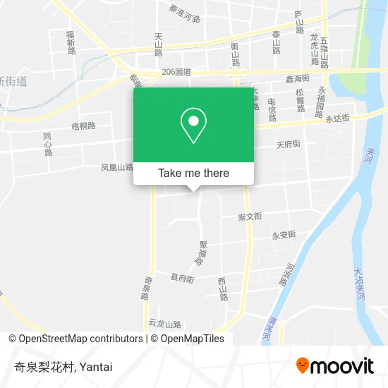 奇泉梨花村 map