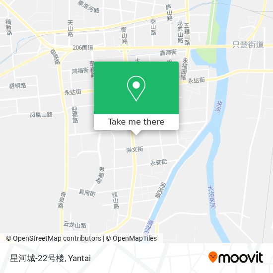星河城-22号楼 map