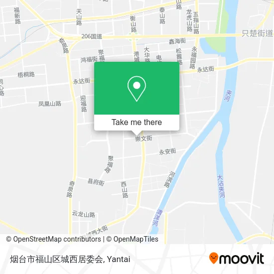 烟台市福山区城西居委会 map