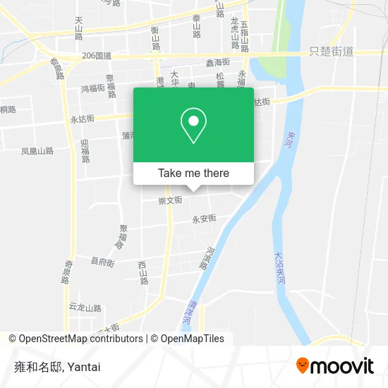 雍和名邸 map