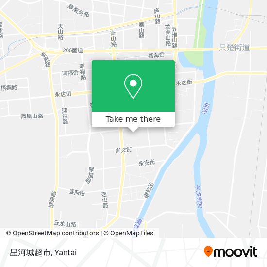 星河城超市 map