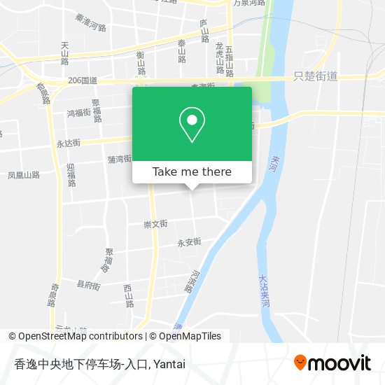 香逸中央地下停车场-入口 map