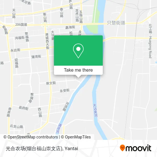 光合农场(烟台福山崇文店) map