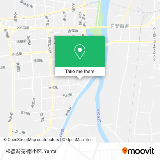 松霞新苑-南小区 map