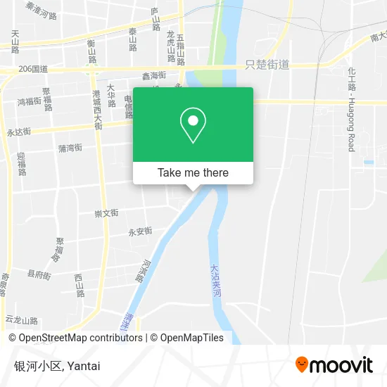 银河小区 map