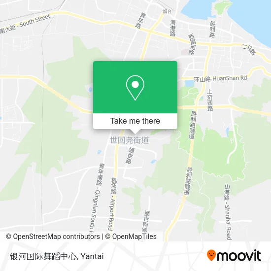 银河国际舞蹈中心 map