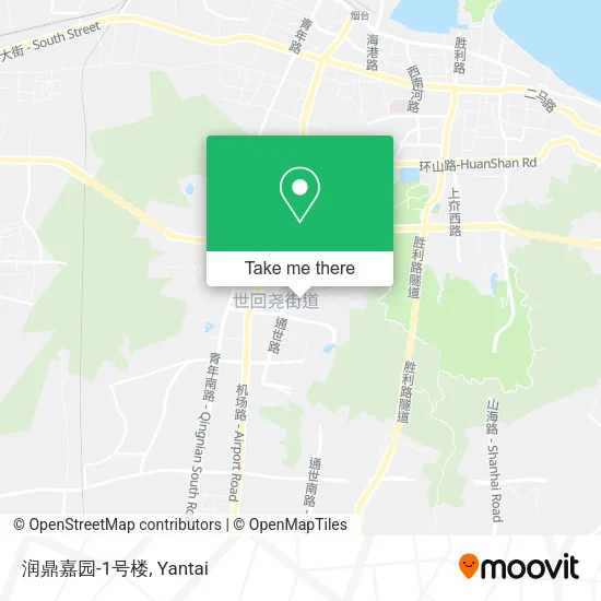 润鼎嘉园-1号楼 map