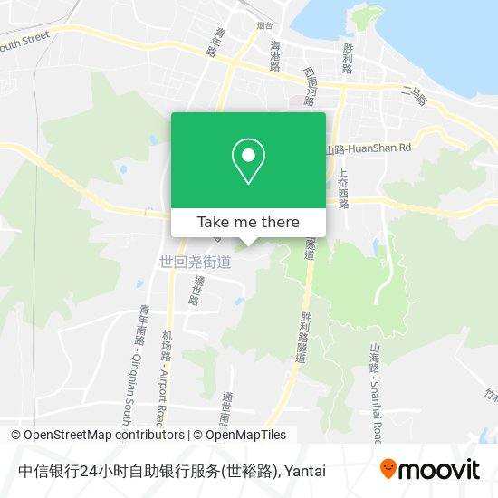 中信银行24小时自助银行服务(世裕路) map