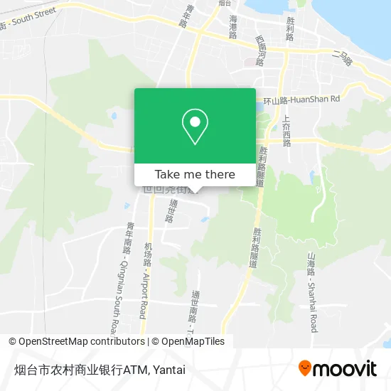 烟台市农村商业银行ATM map