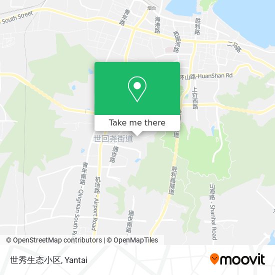 世秀生态小区 map