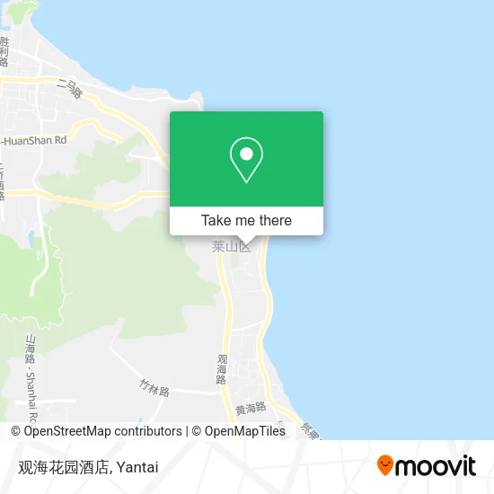观海花园酒店 map
