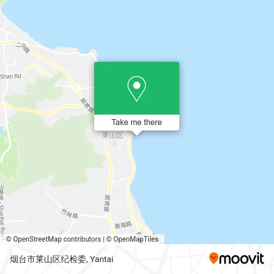 烟台市莱山区纪检委 map
