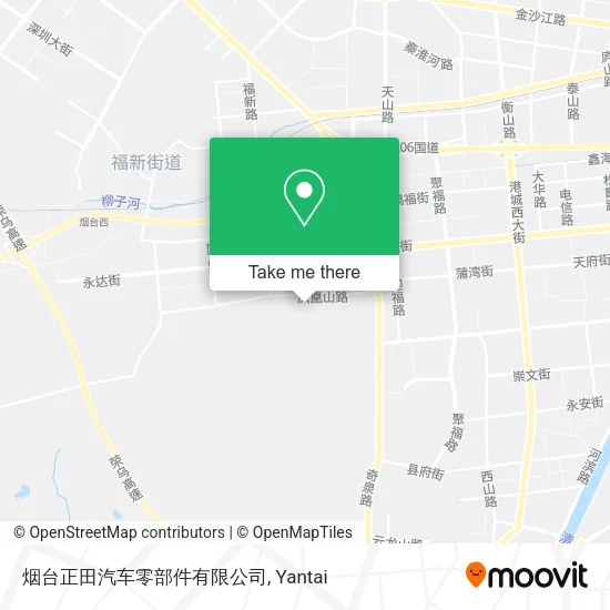 烟台正田汽车零部件有限公司 map