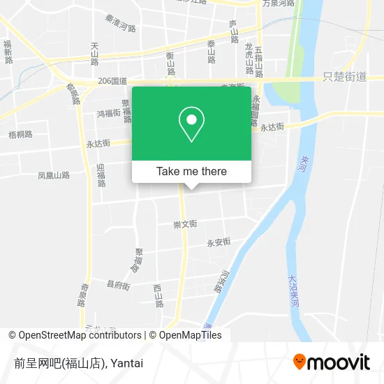 前呈网吧(福山店) map
