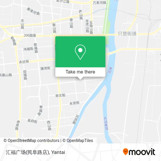 汇福广场(民阜路店) map