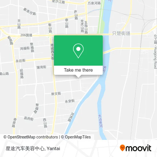 星途汽车美容中心 map