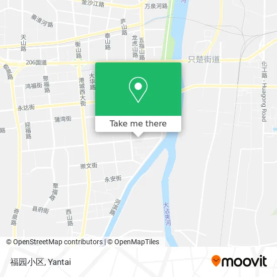 福园小区 map