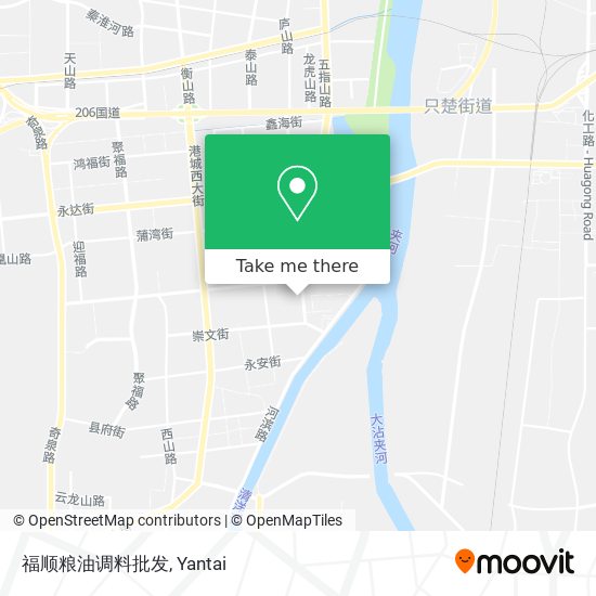 福顺粮油调料批发 map