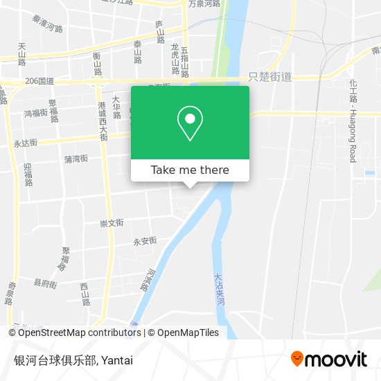银河台球俱乐部 map