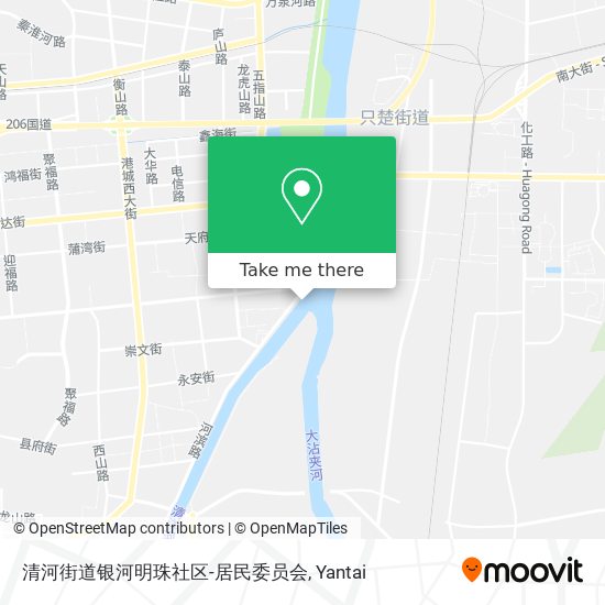 清河街道银河明珠社区-居民委员会 map
