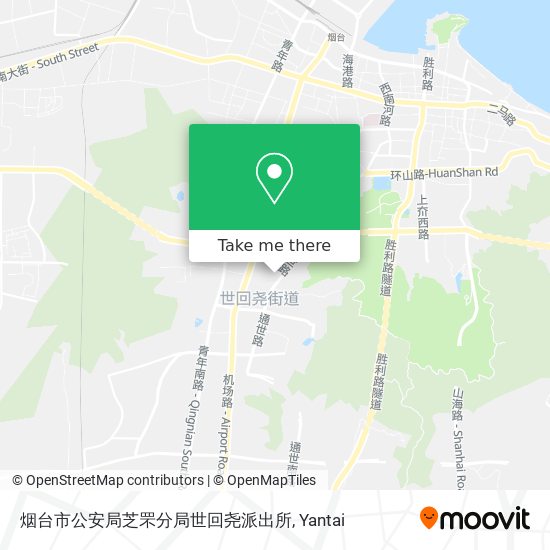 烟台市公安局芝罘分局世回尧派出所 map