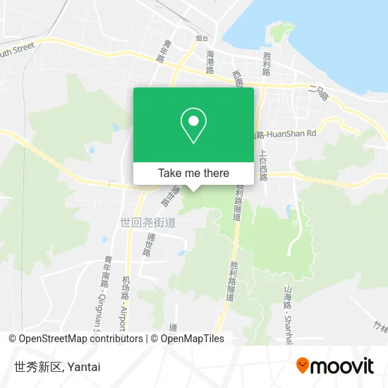 世秀新区 map