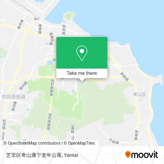 芝罘区奇山康宁老年公寓 map