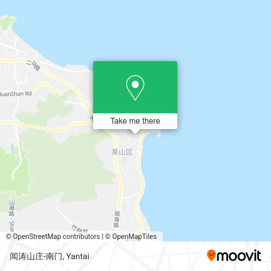 闻涛山庄-南门 map