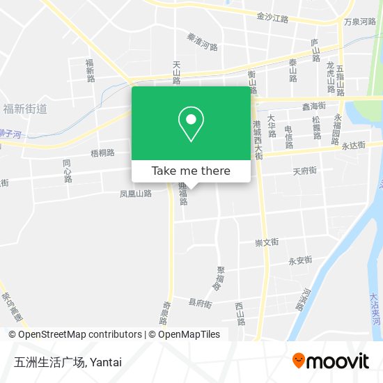 五洲生活广场 map