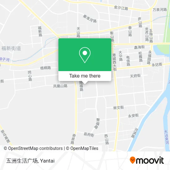 五洲生活广场 map
