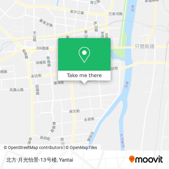 北方·月光怡景-13号楼 map