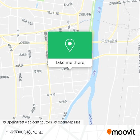 产业区中心校 map