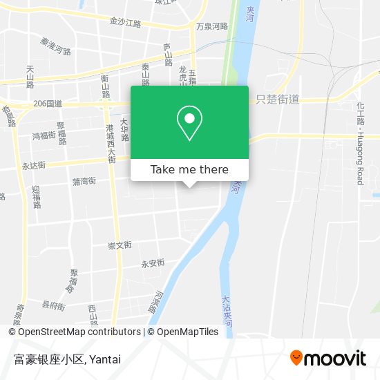 富豪银座小区 map