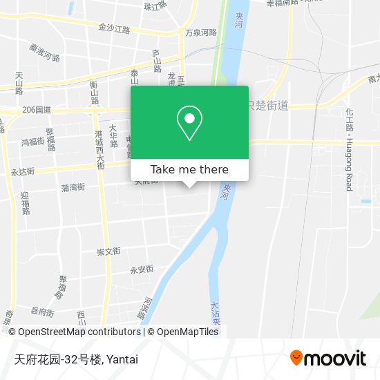 天府花园-32号楼 map