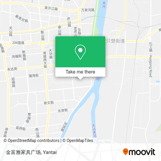 金富雅家具广场 map