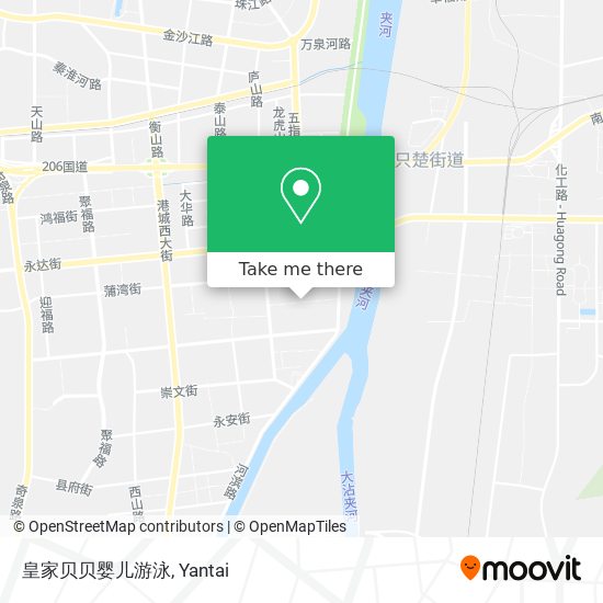 皇家贝贝婴儿游泳 map