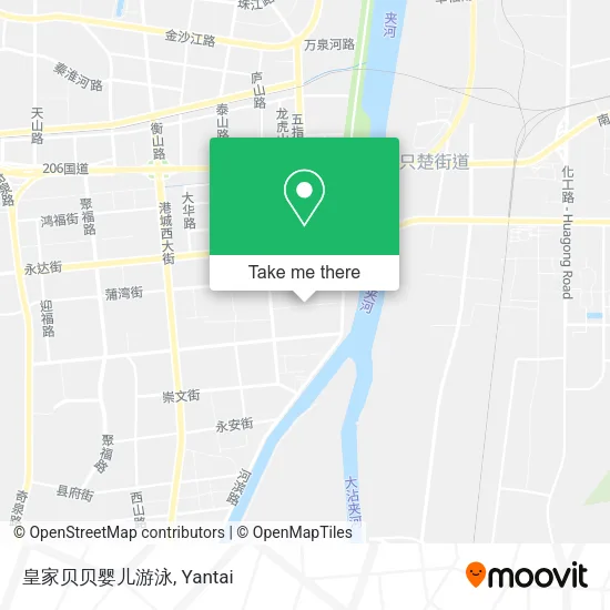 皇家贝贝婴儿游泳 map