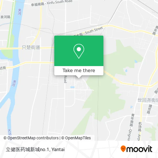 立健医药城新城no.1 map