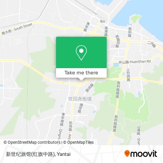 新世纪旅馆(红旗中路) map