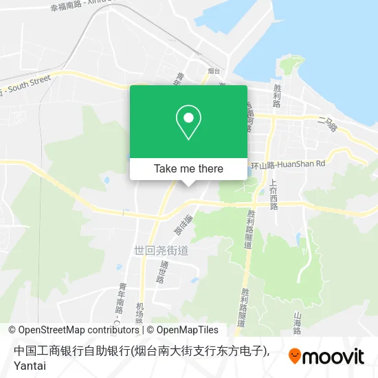 中国工商银行自助银行(烟台南大街支行东方电子) map