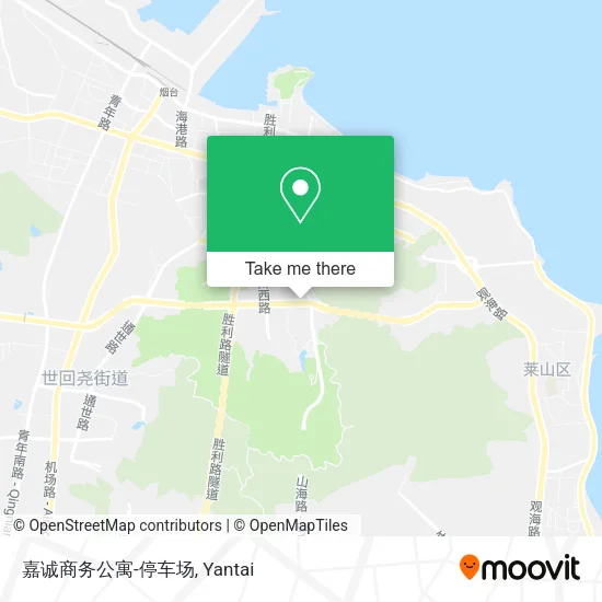 嘉诚商务公寓-停车场 map