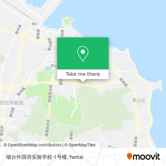 烟台外国语实验学校-1号楼 map