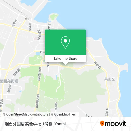 烟台外国语实验学校-1号楼 map