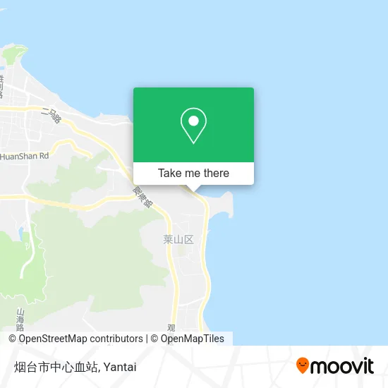 烟台市中心血站 map